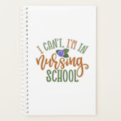 ナースデザイン私は看護学校にいることができない プランナー手帳 (正面)