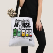 ナーストート- 「戻る」を参照 トートバッグ (クローズアップ)