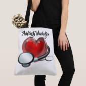 ナーストート- 「戻る」を参照 トートバッグ (クローズアップ)