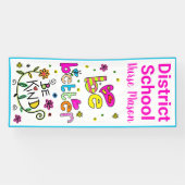 ナースドアの飾り親切にした方が良パーソナライズされたい 横断幕 (横)