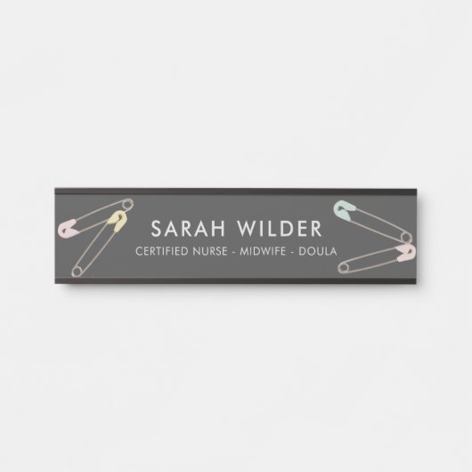 ナースドウラバーティンコーチドアサイン サインプレート (正面)