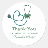 ナースドクターエクセシションパーティーサンキュービター ラウンドシール (正面)