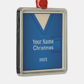 ナースドクタースクラブクリスマスブループレミアム2 メタルオーナメント (右)