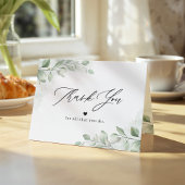 ナースドクターヘルスケアヒーローグリーンリーユーカリ サンキューカード