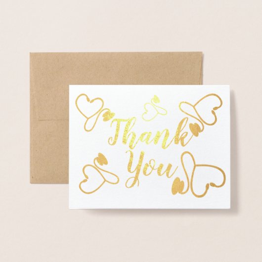 ナースドクターヘルスケアワーカーありがとう 箔カード (封筒付き正面)