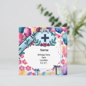 ナースドクターメディカルスタッフ花パーティー セーブザデート (スタンド正面)