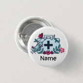 ナースドクターメディカルスタッフ 缶バッジ (正面&裏面)