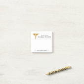 ナースドクターメディカル担当者名簿記主催者 ポストイット (デスク上)