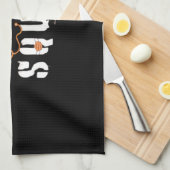 ナースナイトシフトハロウィンクラシックスクワッドTシャツ キッチンタオル (四つ折り)