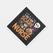 ナースハロウィンおもしろいウィッチ看護エッセンシャルT-Sh スタンダードランチョンナプキン (角)