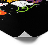 ナースハロウィーン衣装聴診器ハートビートポンプ ポスター (角)