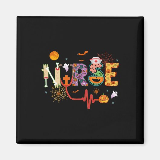 ナースハロウィーン衣装聴診器ハートビートポンプ マグネット (正面)