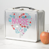 ナースハートイラストレーション メタルランチボックス (インサイチュ)