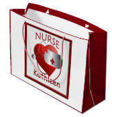 ナースハートナースカスタムメディカルラージ抱き枕 ラージペーパーバッグ (裏面アングル)