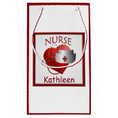 ナースハートナースカスタム医療小抱き枕 スモールペーパーバッグ (裏面)