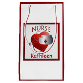 ナースハートナースカスタム医療小抱き枕 スモールペーパーバッグ (正面)