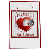 ナースハートナースカスタム医療抱き枕 ミディアムペーパーバッグ (正面)