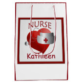 ナースハートナースカスタム医療抱き枕 ミディアムペーパーバッグ (裏面)