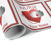 ナースハートラカスタムッピング紙 ラッピングペーパー (ロールコーナー)