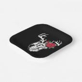 ナースハート解剖学トナカイハートCath Lab RN ペーパープレート (傾斜あり)