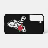 ナースハート解剖学トナカイハートCath Lab RN Samsung Galaxyケース (裏面横)