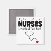 ナースハート贈与 マグネット (正面/裏面)
