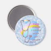 ナースハート マグネット (正面/裏面)