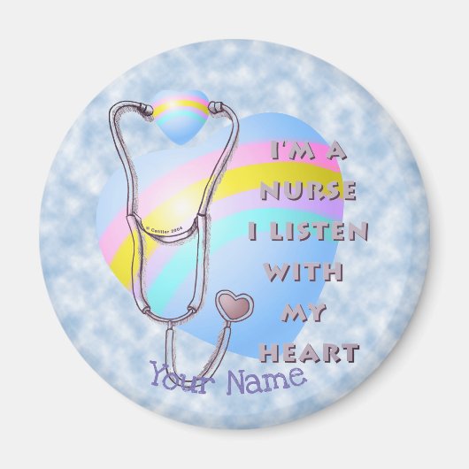 ナースハート マグネット (正面)