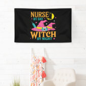 ナースバイデイウィッチバイナイトキャットハロウィンクラシック 横断幕 (インサイチュ)