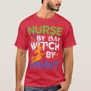 ナースバイデイウィッチバイナイト Tシャツ