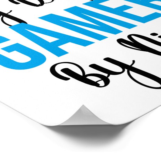 ナースバイデイゲーマーバイナイト ポスター (角)