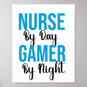 ナースバイデイゲーマーバイナイト ポスター (正面)