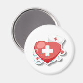 ナースバッジ マグネット (正面/裏面)