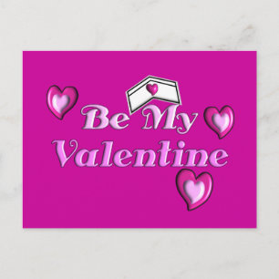 ナースバレンタインギフト"Be My Valentine" シーズンポストカード