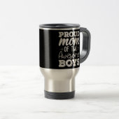 ナースバレンタインデーハートボウ聴診器ガールズ トラベルマグ (正面右)