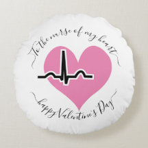 ナースバレンタインデーピンク心拍