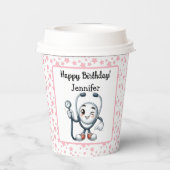 ナースバースデーパーティー紙カップ 紙コップ (裏面)