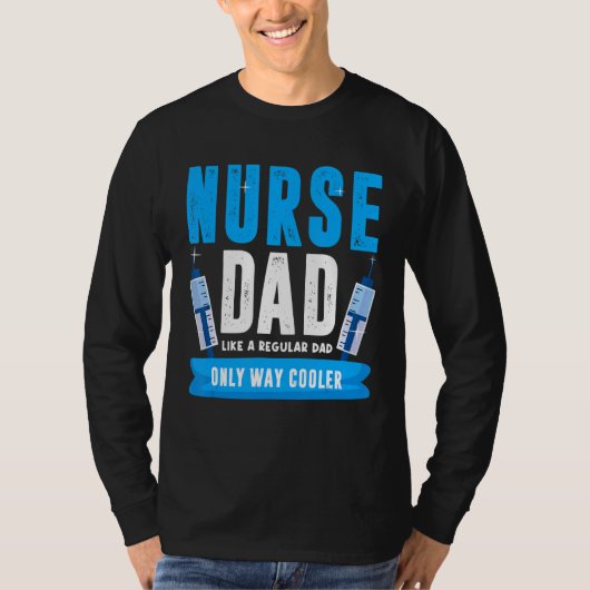 ナースパパ通常のパパのみクールナースFa Tシャツ (正面)