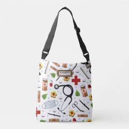 ナースパーソナライズされたギフトアイディアクロスボディバッグ クロスボディバッグ