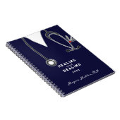 ナースパーソナライズされたギフトアイディア ノートブック (右側)