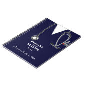 ナースパーソナライズされたギフトアイディア ノートブック (左側)