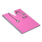 ナースパーソナライズされたギフトアイディア ノートブック (右側)