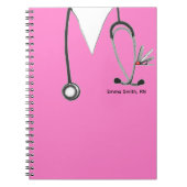 ナースパーソナライズされたギフトアイディア ノートブック (正面)