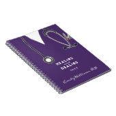 ナースパーソナライズされたギフトアイディア ノートブック (右側)