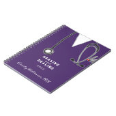 ナースパーソナライズされたギフトアイディア ノートブック (左側)