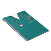 ナースパーソナライズされたギフトアイディア ノートブック (右側)