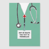 ナースパーソナライズされたギフトカード (正面)