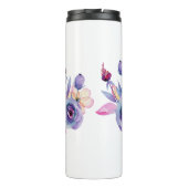 ナースパーソナライズされたフローラ聴診器ギフト タンブラー (裏面)