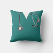 ナースパーソナライズされた卒業贈与 クッション (裏面)