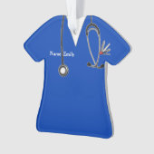 ナースパーソナライズされた収集可能 オーナメント (正面)